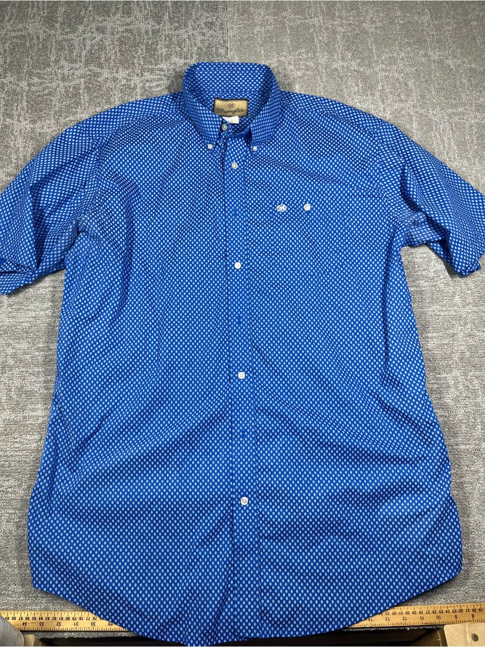 Wrangler button down short sleeve western shirt size 2XLT